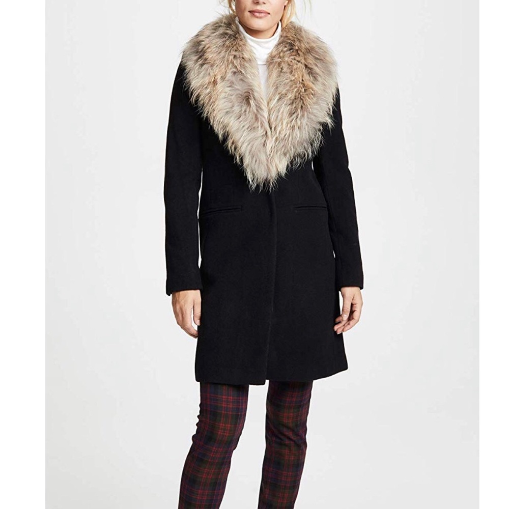 ISO SAM Crosby fur lined coat!
